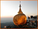 Birmania - Monte Kyaik Htiyo: Golden rock