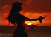 danzatrice hawaiana